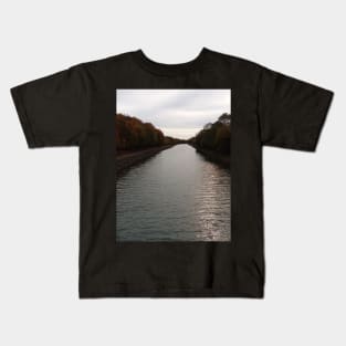 Autumn along the Erie Canal Kids T-Shirt